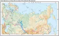 Река Иртыш и её бассейн на карте России