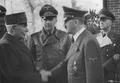 Филипп Петен и Адольф Гитлер. Октябрь 1940