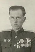 Лётчик-испытатель подполковник Григорий Седов. 1949