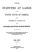 The Statutes at Large of the United States of America, from December, 1881, to March, 1883, and Recent Treaties, Postal Conventions, and Executive Proclamations
