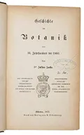 Geschichte der Botanik vom 16. Jahrhundert bis 1860