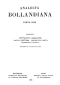 Analecta Bollandiana