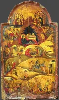 Икона «Рождество Христово». 11 в. Синайский монастырь Святой Екатерины