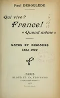 Qui vive? France! «Quand même»