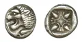 Гемигекта (1/12 статера), серебро. Милет (Турция). Ок. 550–494 до н. э.