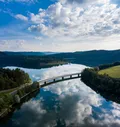Водохранилище Биггезе (земля Северный Рейн-Вестфалия, Германия)