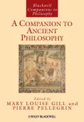 A Companion to ancient philosophy