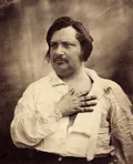 Оноре де Бальзак. Фото по дагерротипу Луи-Огюста Биссона. 1842