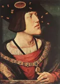 Бернарт ван Орлей. Портрет императора Карла V. Ок. 1515–1516