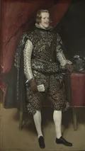 Диего Веласкес. Филипп IV в коричневом костюме, расшитом серебром. Ок. 1631–1632