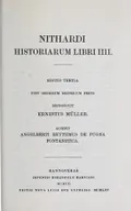 Nithardi Historiarum libri IIII