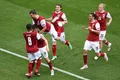 Радость сборной Австрии после забитого гола на чемпионате Европы по футболу 2020. Национальный стадион, Бухарест. 2021
