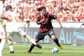 Роналдиньо выполняет обманное движение, уводя мяч из-под удара. Стадион «Джузеппе Меацца», Милан. 2009