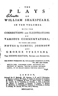 The Plays of William Shakespeare