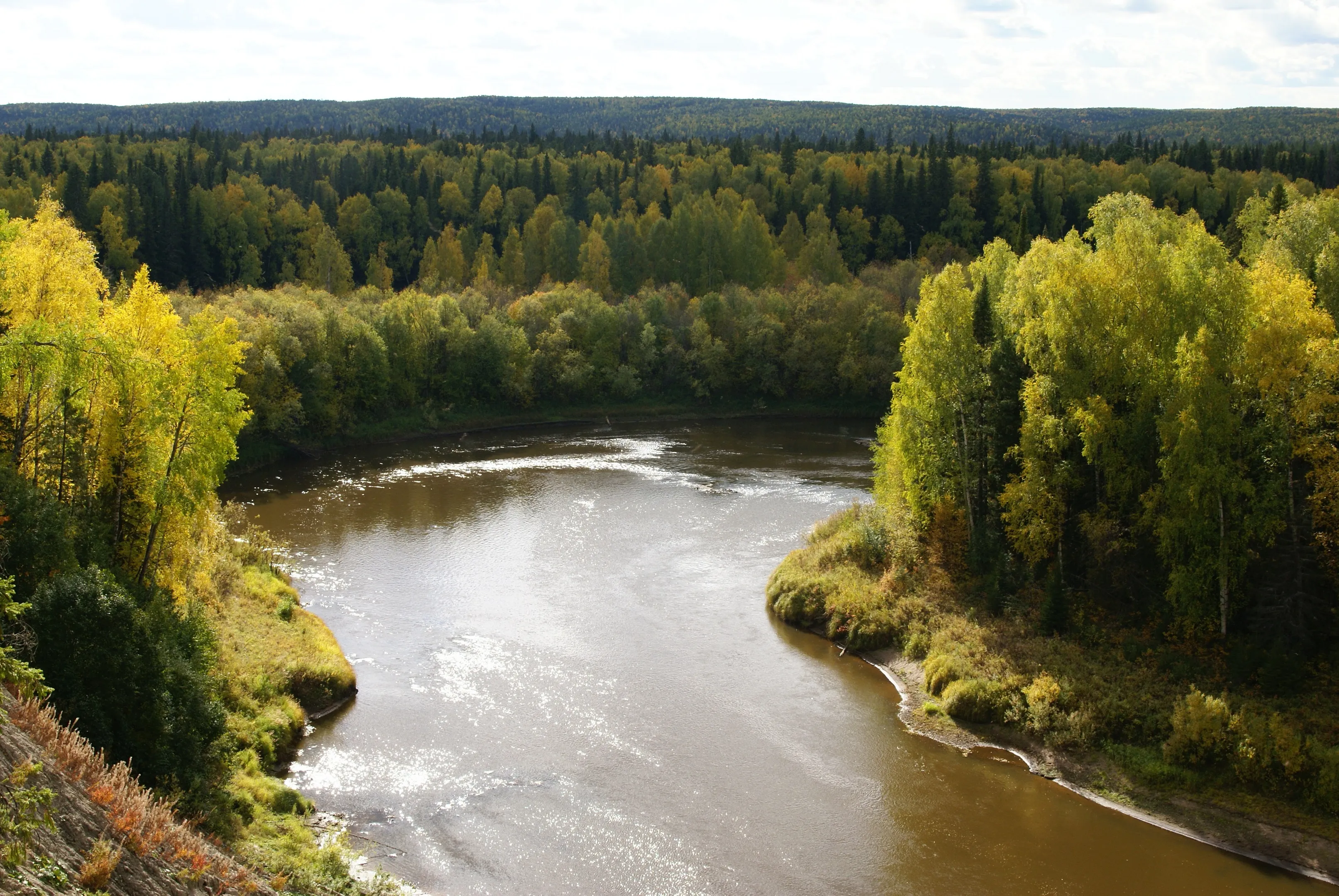 ХМАО-Югра река малая Сосьва