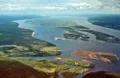 Река Лена в среднем течении (Якутия)