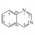 Структурная формула хиназолина