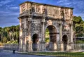 Триумфальная арка Константина, Рим. 312–315