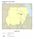 Вад-Бан-Нага на карте Судана
