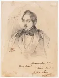 Федерико де Мадрасо и Кунц. Портрет Марьяно Хосе де Ларры. 1834