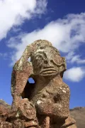 Маркизцы. Каменная антропоморфная статуя