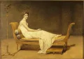 Жак-Луи Давид. Портрет мадам Рекамье. 1800
