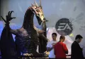 Модель дракона из видеоигры «Dragon Age: Origins» на Electronic Entertainment Expo. Лос-Анджелес. 2009
