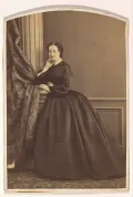 Императрица Франции Евгения. 1860