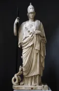 Афина Джустиниани. Римская копия с греческого оригинала конца 5 – начала 4 вв. до н. э. 