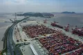 Морской порт, Шанхай (Китай)