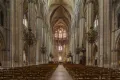 Интерьер собора Сент-Этьен в Бурже. 1195–1230
