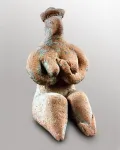 Женская вотивная статуэтка. Керамика. Халафская культура