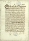 Первая страница Тордесильясского договора