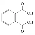 Структурная формула фталевой кислоты
