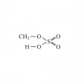 Структурная формула метилсульфата