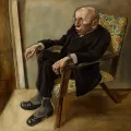 Георг Гросс. Портрет писателя Макса Германа-Нейсе. 1925