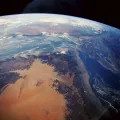 Юго-западная часть Аравийского полуострова. Вид из космоса