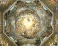 Корреджо. Вознесение Богоматери. 1526–1530. Росписи купола собора в Парме