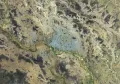 Река Шари (Чад). Вид из космоса