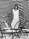 Повседневное платье, вдохновлённое оп-артом. Дизайнер Роберто Капуччи. 1966