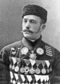  Александр Паншин – пер­вый чем­пио­н Рос­сии в ско­ро­ст­ном бе­ге на конь­ках (1889) и победитель 1-го Всероссийского первенства «по ис­кус­ст­ву ка­та­ния на конь­ках» (1897). Фотография начала 1900-х гг.