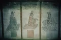 Настенная роспись из трёх фигур. Могильник Асытана
