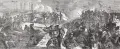 Атака прусской гвардии в битве при Садове 3 июля 1866
