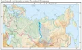 Река Енисей и её бассейн на карте России