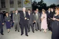 Борис Ельцин танцует во время концерта в поддержку его кандидатуры на президентских выборах