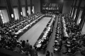 Церемония подписания соглашения о свободной торговле между Швейцарией и ЕЭС. Брюссель. 22 июля 1972