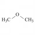 Структурная формула диметилового эфира
