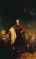 Антон Айнсле. Портрет Фердинанда I. 1842