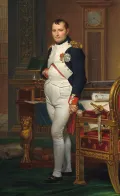 Жак-Луи Давид. Император Наполеон I в своём кабинете в Тюильри. 1812