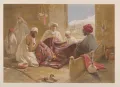 Уильям Симпсон. Производство кашемировых платков. 1867